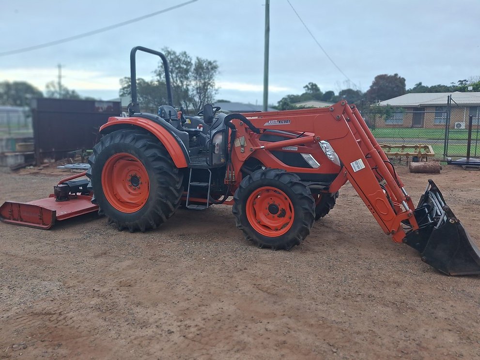 2014 KIOTI PX9020 – 90HP Utility Tractor With Loader & FieldQuip Gearmower