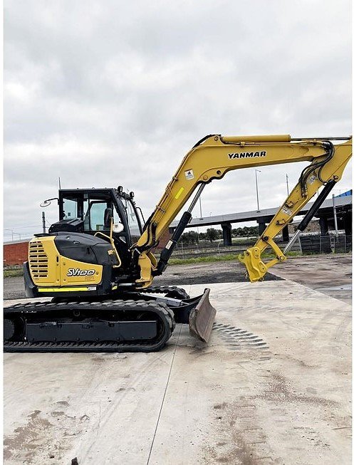 2017 Yanmar SV100-2 Excavator – 3,325 hrs, Multiple Buckets + Ripper & Hydraulic Breaker - Thumbnail 3