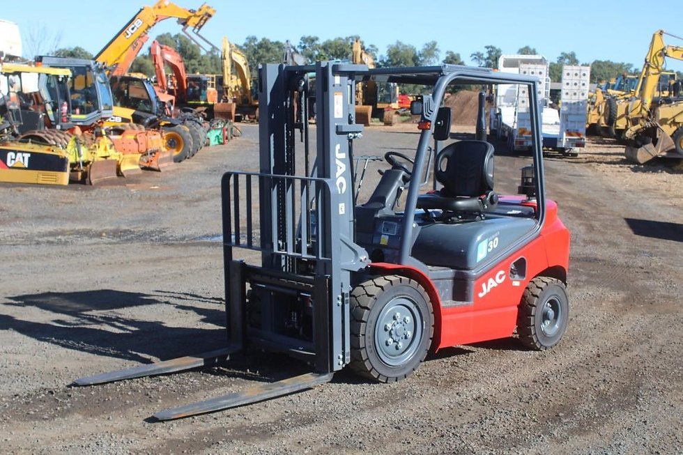 JAC CPCD30 Diesel Forklift - 3 Ton Industrial Forklift