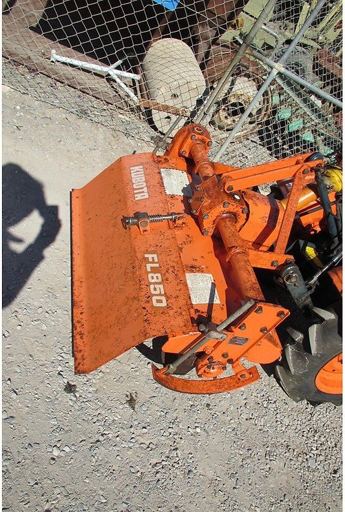 Kubota B5100E Tractor with FL850 Rotary Tiller - 12 HP Complete Package - Thumbnail 4