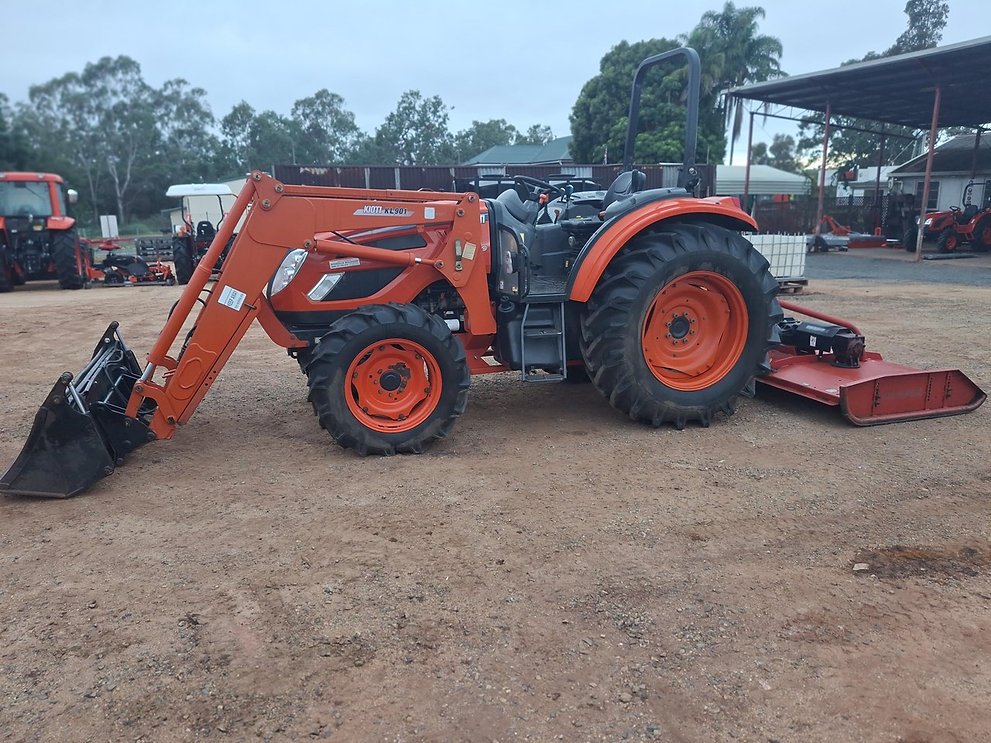 2014 KIOTI PX9020 – 90HP Utility Tractor With Loader & FieldQuip Gearmower - Thumbnail 2