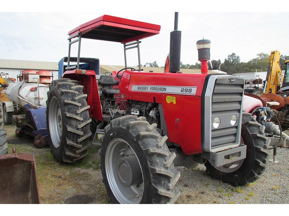 Massey Ferguson 298 Tractor - 80 HP with 4WD and Workshop Certified - Image 1