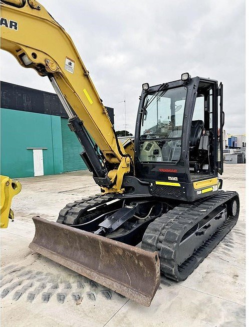 2017 Yanmar SV100-2 Excavator – 3,325 hrs, Multiple Buckets + Ripper & Hydraulic Breaker