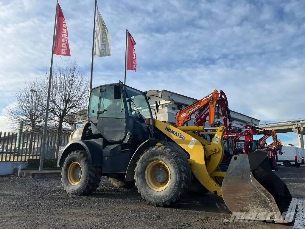 Komatsu WA100M Compact Wheel Loader - 2008 Versatile Material Handler - Thumbnail 4