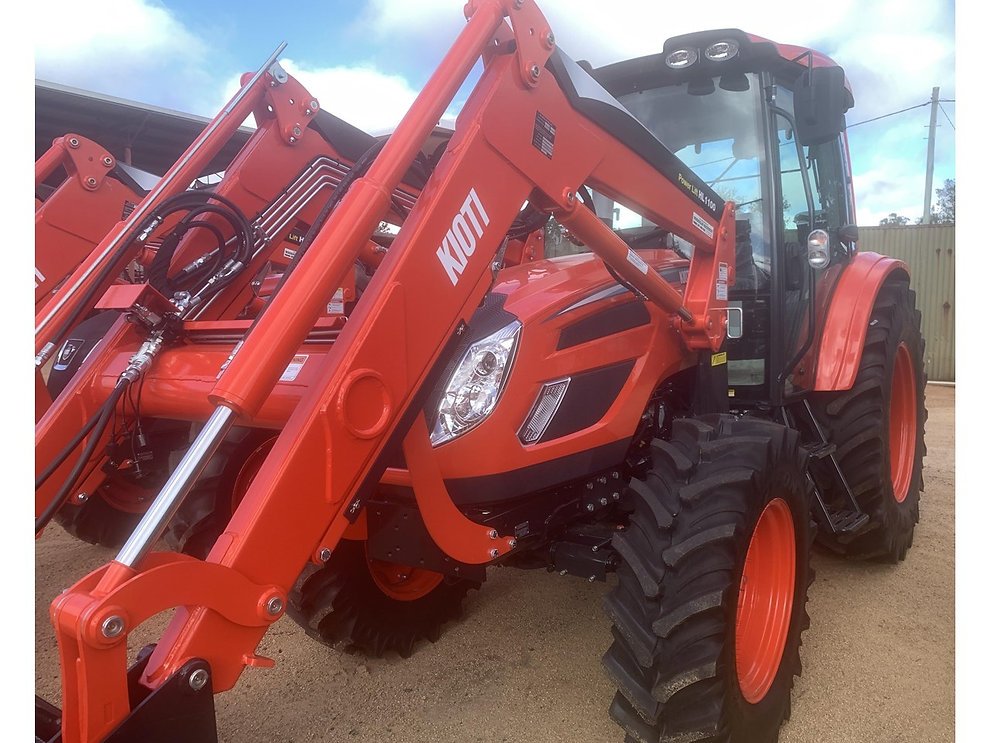 Kioti PX1052 CAB Tractor - Brand New 105 HP Complete Loader Package