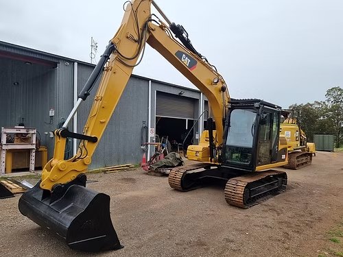 CAT 312D 12T Excavator – Quick Hitch, Long Stick & 1800 mm Mud Bucket - Thumbnail 4