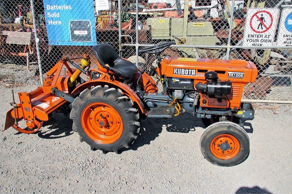 Kubota B5100E Tractor with FL850 Rotary Tiller - 12 HP Complete Package - Image 1