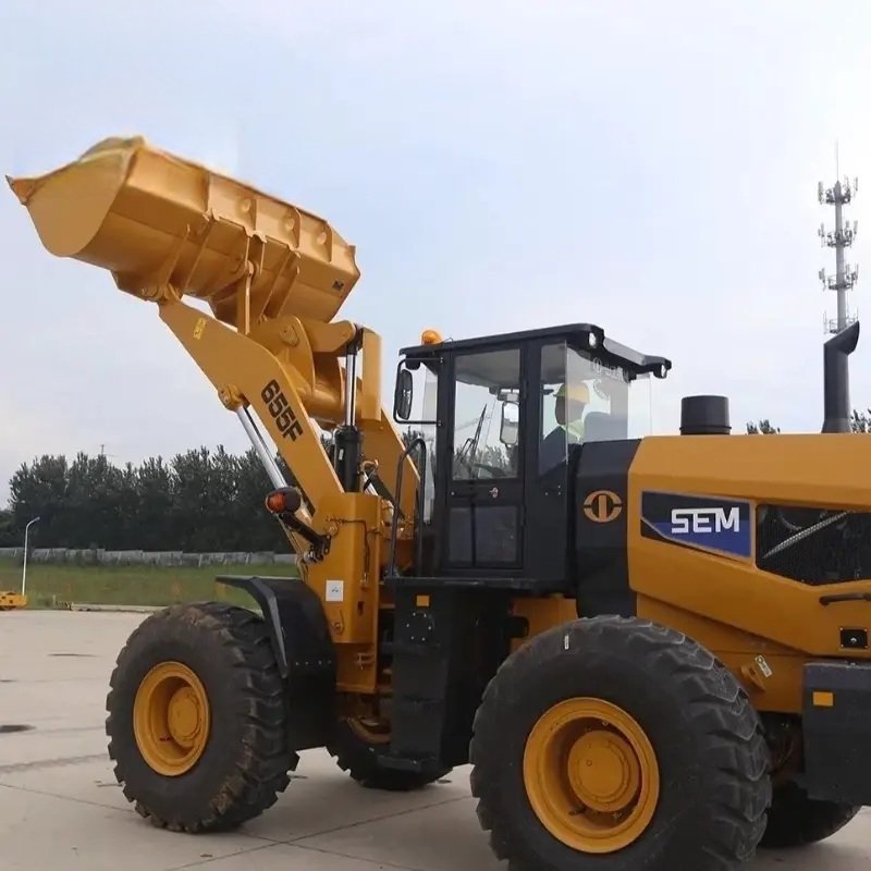 SEM 665F Front End Backhoe Loader - 2023 Multi-Function Construction Machine - Thumbnail 2